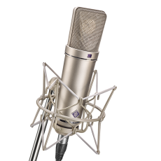Neumann U87 Ai Studio Set Microphone statique à directivité variable livré avec suspension