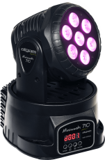 WASH 710 Algam Lighting mini lyre led 7X10W RGBW