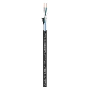 SC-Isopod SO-F22 noir sommer cable - Câble audio FRNC 2x0.22 pour installation