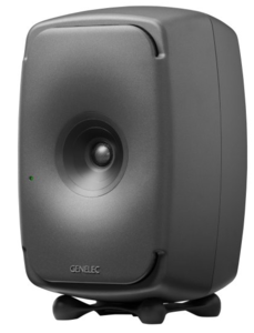 8351B Genelec - Enceinte monitoring studio 3 voies SAM 113dB gris sombre