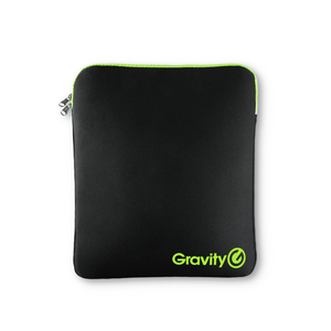 Gravity LTS 01 B SET 1 - Pied réglable pour ordinateurs portables et organes de commande, housse de protection en néoprène incluse