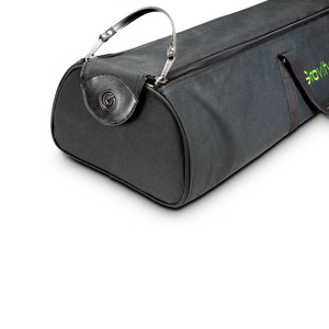 Gravity SS 5212 B SET 1 - Set de 2 Pieds d'Enceinte d'acier avec housse