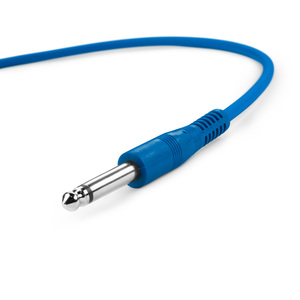 Adam Hall Cables K3 IPP 0090 SET - Jeu de 6 câbles patch 6,3 mm Jack Mono 0,90 m