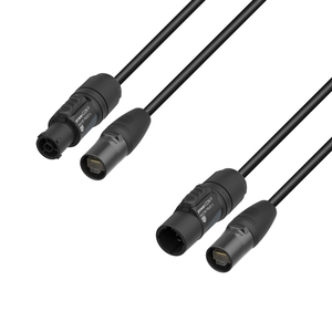 Câble Hybride Ethercon et alim True1 longeur 1,50m