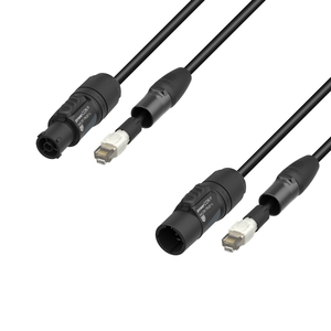 Câble Hybride Ethercon et alim True1 longeur 1,50m