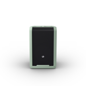 ANNY® 8 GN LD Systems - Enceinte portable de sonorisation Bluetooth® sur batterie avec mixage intégré, Adventure Green