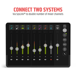 LD Systems MAUI® 28 G3 MIX W - Système de sonorisation à colonne cardioïde compacte avec table de mixage numérique, blanc