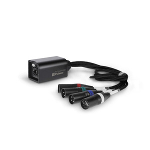 Palmer P AOC L XLR M - Coupleur RJ45 vers 4 XLR mâles 3 broches