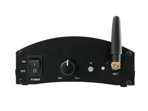 Récepteur sans fil audio Omnitronic WS-1RA numérique 2.4Ghz sortie stéréo ou 2X20W