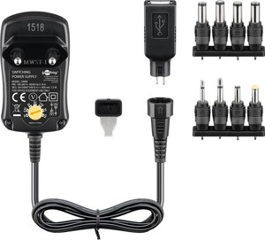 Alimentation stabilisée à découpage  AC/DC de 3 à 12v 600mA