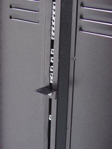 Armoire de rack 12U en acier revêtement poudré
