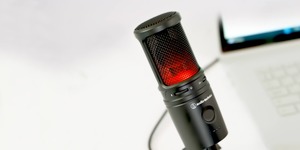 AT2020USB-XP Audio Technica - Micro podcast USB cardioïde avec DSP