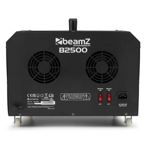 B2500 Beamz - Machine à bulles double roue très gros débit avec télécommande