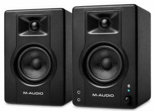 BX3D4-BT M Audio – Paire d’enceintes actives bluetooth 2 voies 3,5’’ 2X25W