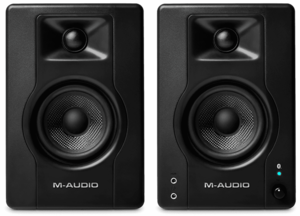 BX3D4-BT M Audio – Paire d’enceintes actives bluetooth 2 voies 3,5’’ 2X25W