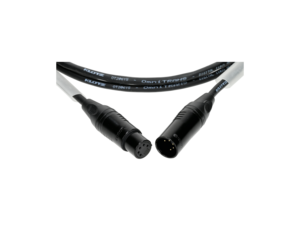 Câble DMX Klotz 110ohms XLR 5 broches male Femelle connecteurs noirs 5m