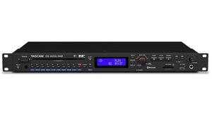 CD-400U DAB Tascam - Lecteur CD USB FM DAB et bluetooth rackable