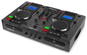 CDJ450 Vonyx - Lecteur CD double avec mixage intégré + USB et bluetooth