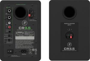 CR3.5 Mackie - Paire d'enceintes monitoring 3.5'' 2 x25W