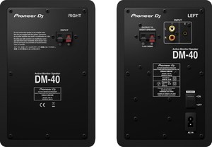 DM-40 Pioneer DJ paire d'enceintes monitoring 4 pouces