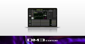 DM3 Yamaha - Console numérique 22 canaux 9 faders écran tactile et Dante