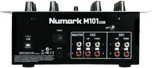 Table de Mixage DJ - Numark - M101USB - 2 Voies