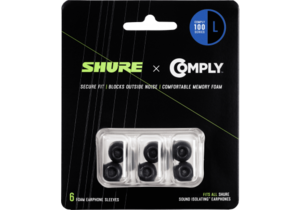 EACYF1-6L Shure - Pack de 6 mousses pour SE et Aonic taille L