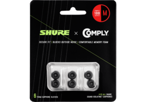 EACYF1-6M Shure - Pack de 6 mousses pour SE et Aonic taille M