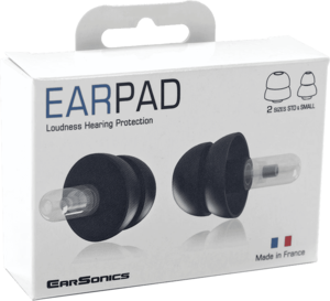 Bouchons d'oreille attenuateurs EarPads de EARSONICS