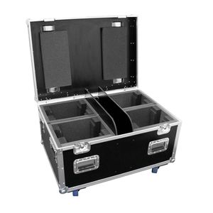 Flight case pour 4 Vizi Wash Z19 ADJ