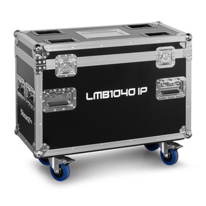 Flightcase pour 2 LMB1040IP BeamZ Pro sur roulettes