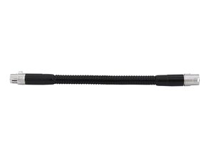 Flexible XLR mâle vers femelle 47cm noir