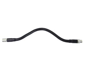 Flexible XLR mâle vers femelle 47cm noir