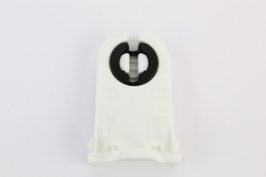 Douille clipsable sur reglette à verrouillage pour tube néon fluo G13