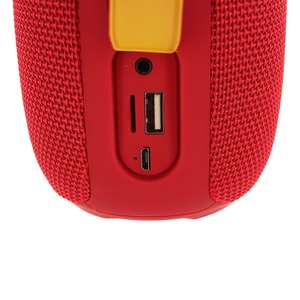 Getone 25 Red Yourban Enceinte bluetooth et USB rouge étanche IP65
