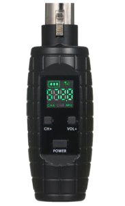 HF-XLR Audimax - Système de transmission audio sans fil 50m pour micro statique ou dynamique.