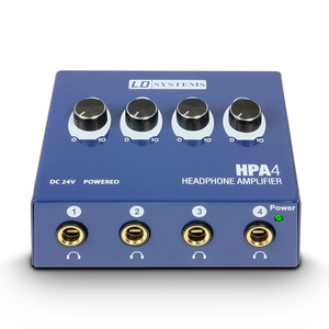 Préampli casque 4 sorties LD SYSTEMS HPA 4