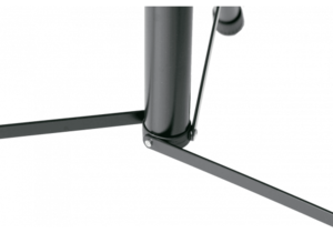 21435 K&M - Pied enceinte acier charge 50kg