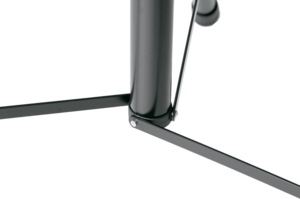 21435 K&M - Pied enceinte acier charge 50kg