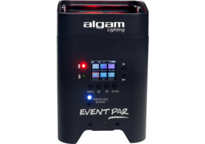EVENTPAR  Algam Lighting - Projecteur led sur batterie 6 x 12W RGBWAUV