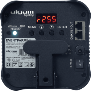 EVENTPAR-MINI Algam Lighting - Projecteur led sur batterie 4 x 10W RGBW