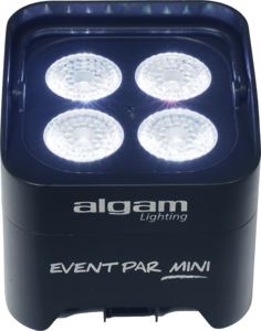 EVENTPAR-MINI Algam Lighting - Projecteur led sur batterie 4 x 10W RGBW