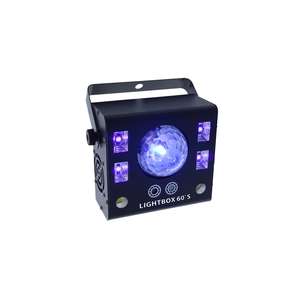Lightbox 60S Power lighting Effet 4 en 1 Sphéro + UV + Strobe + Laser bicolore