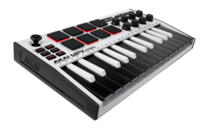 MPK Mini MKIII blanc Akai - Clavier midi USB 25 touches 8 pads blanc