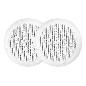 MSV50 Vonyx - Paire de haut parleur encastrable 5 pouces 80W 8ohms blanc