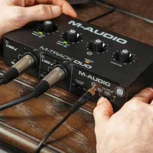 MTRACK-DUO M Audio – Carte son 2 canaux 2 entrées