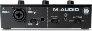 MTRACK-SOLO M Audio – Carte son 2 canaux 1 entrée micro-ligne-instrument