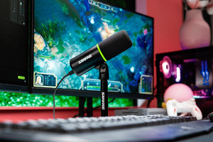 MV6 Shure - Micro bureau USB pour podcast ou gaming