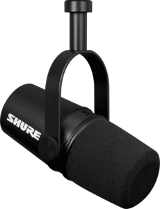 Pack MV7X Shure sur pied - Micro Dynamique pour radio et podcast avec micro de table