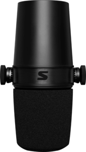Pack MV7X Shure sur pied - Micro Dynamique pour radio et podcast avec micro de table